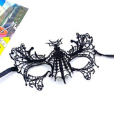 Nessiworld Black Color Lace Party Ball Mask No 15